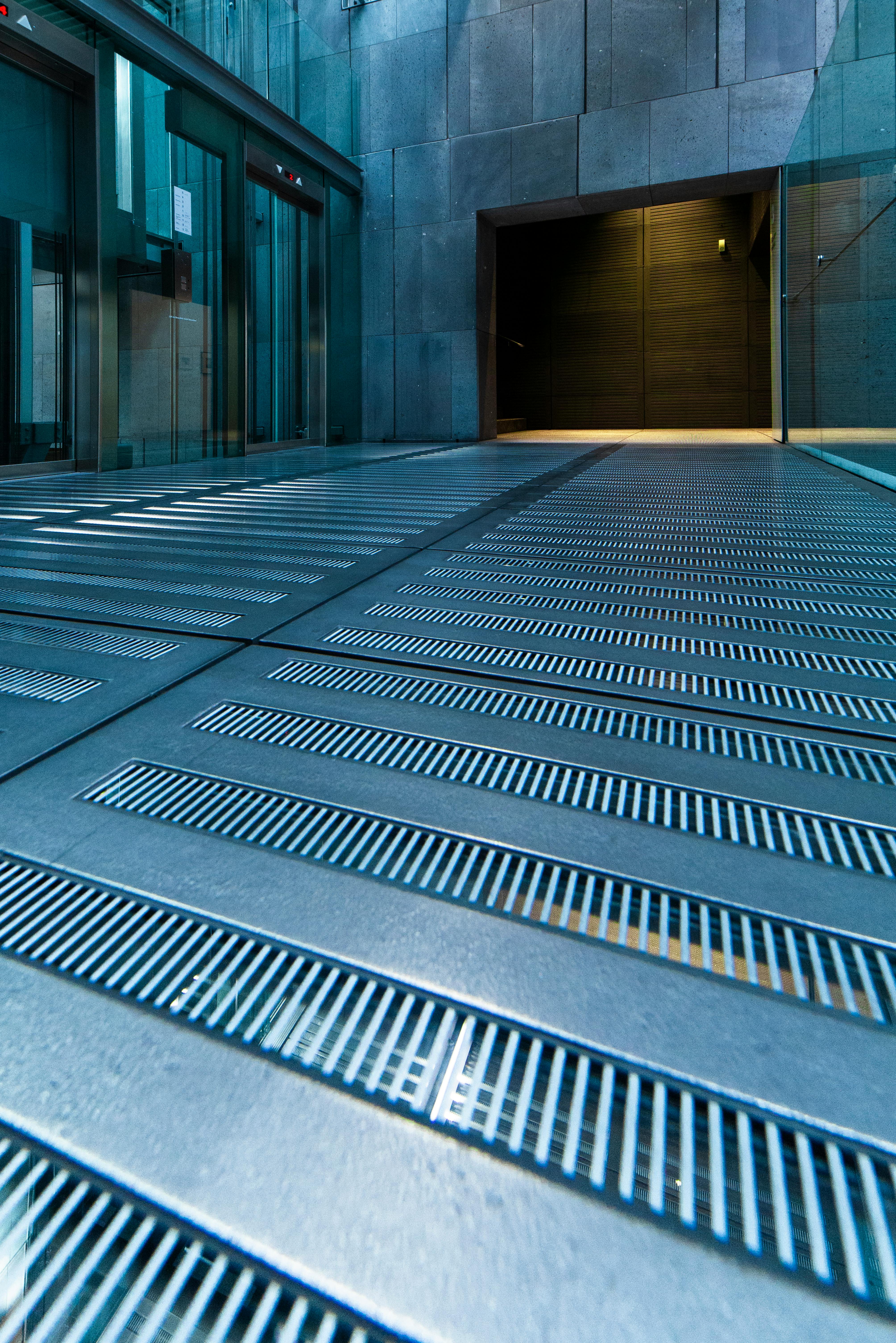 Modern building interior